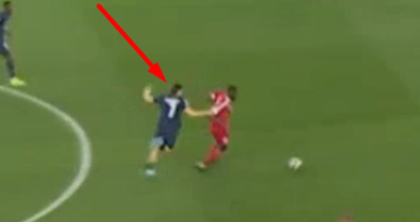 VIDEO: ბეწვის ხიდზე გავიარა! - კვარა ყვითელ ბარათს მაგრად გადაურჩა