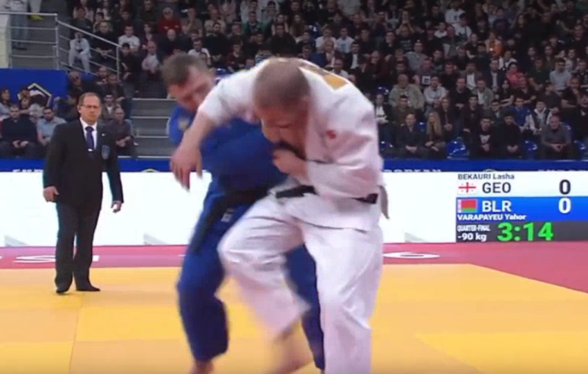 VIDEO: უსწრაფესი გამარჯვება! - ლაშა ბექაური 1/2 ფინალში გავიდა