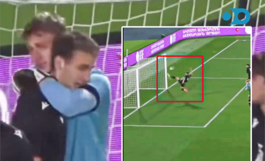 VIDEO: სანდრო ნარიმანიძის საოცარი მოქმედება მალტასთან მატჩში.