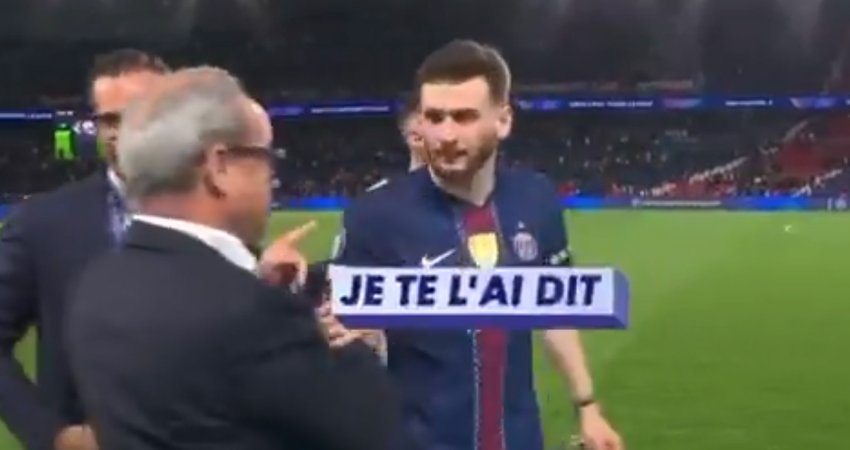 VIDEO: ის რაც კადრში ვერ მოხვდა - რა უთხრა პსჟს სპორტულმა დირექტორმა კვარას