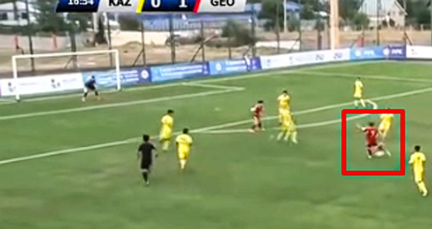 VIDEO: როცა 17 წლის კვარამ ნაკრებში შოუ დადგა! - ხვიჩას სასწაული თამაში ყაზახეთთან