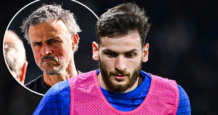 გაირკვა - რატომ არ დააყენა ენრიკემ კვარა ძირითად შემადგენლობაში