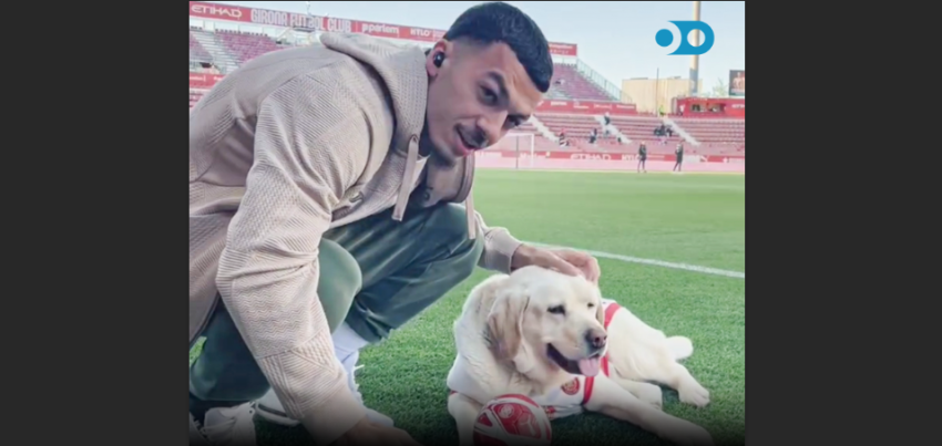 VIDEO: ჟორჟი პატარა ცუგასთან ერთად! - თბილი კადრები მატჩის წინ