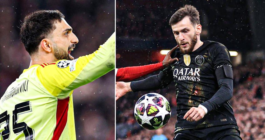 ცნობილია - რა შეფასებები დაიმსახურეს მამარდამ და კვარამ პირველ ტაიმში