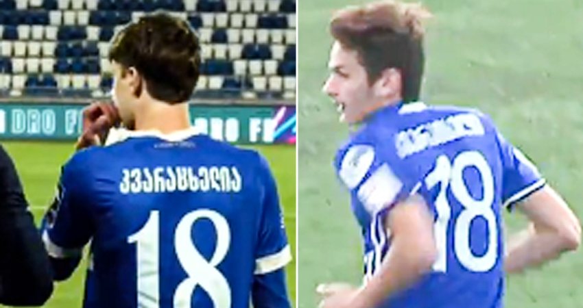 VIDEO პატარა კვარას დებიუტის ფონზე - როგორ შედგა ხვიჩას დებიუტი ეროვნულ ლიგაში 2017 წელს