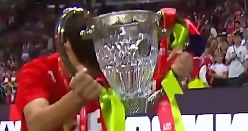VIDEO: რუსული თასიც ნაგავია - რა მოხდა სპარტაკის საჩემპიონო ზეიმის დროს
