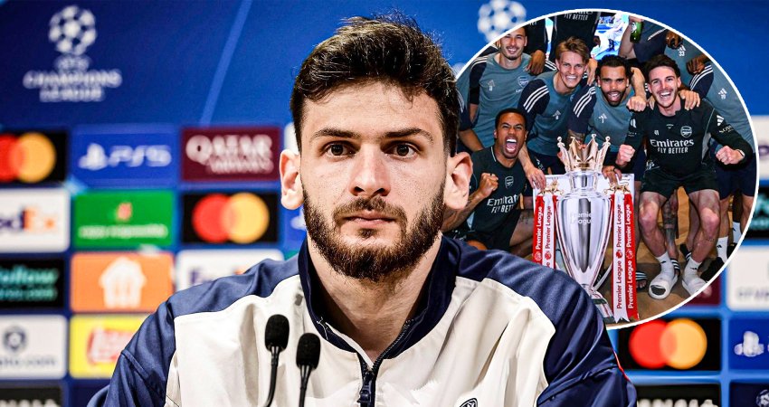 "ვულოცავ არსენალს პრემიერ ლიგის მოგებას, მაგრამ..." - კვარას განცხადება ფინალის წინ