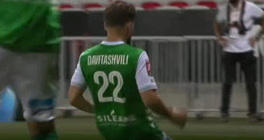 VIDEO: წლის ყველაზე მნიშვნელოვანი გოლი! - ზურიკო სენტ-ეტიენში ისევ იტანს