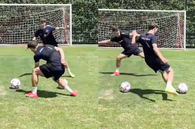 VIDEO: თორნიკე კვარაცხელიასა და საბა ხარებაშვილის დაპირისპირება
