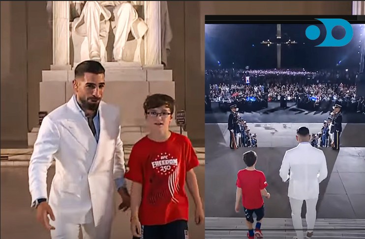 VIDEO: სიამაყე და ემოცია - ილია თოფურიას გამოცხადება ლინკოლნის მემორიალთან