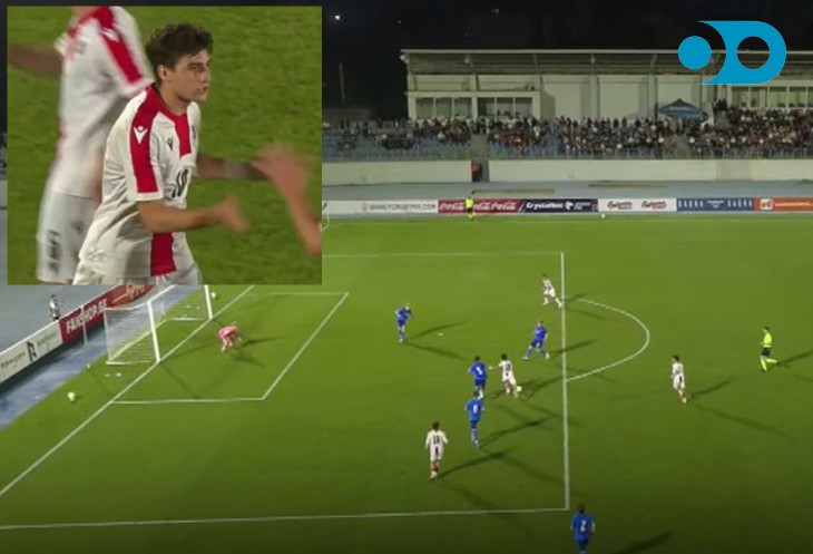 VIDEO: რა შეასრულააა! ანდრია ბართიშვილის ბრწყინვალე გოლი ისლანდიის კარში