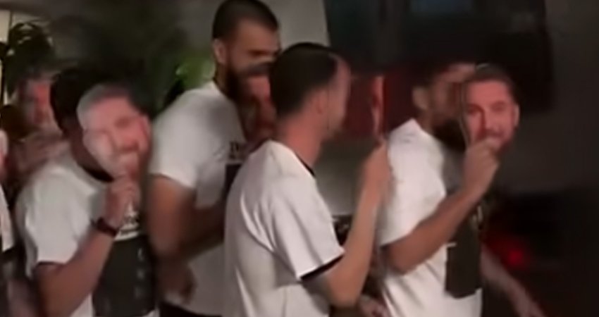 VIDEO: გუ რამ კაშია! გურამ კაშია! - ბიჭებმა კაშო ასე გააცილეს