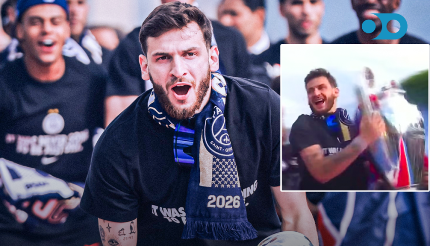 VIDEO: პარიზში თასი აწია! - როგორ შეხვდნენ ხვიჩა კვარაცხელიას