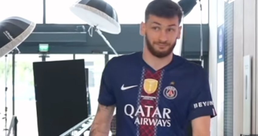 VIDEO: ზრდილობა უპირველესყოვლისა! - როგორ შევიდა კვარა პსჟ-ს გადაღებაზე