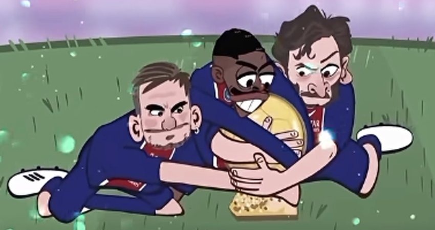 VIDEO: ბრძოლა ოქროს ბურთისთვის - სახალისო ანიმაცია კვარაზე