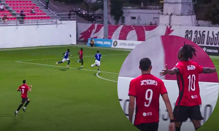 VIDEO: რუსთავი ეროვნულ ლიგას იგებს? თბილისის დინამოს მეორე გოლი გაუტანეს