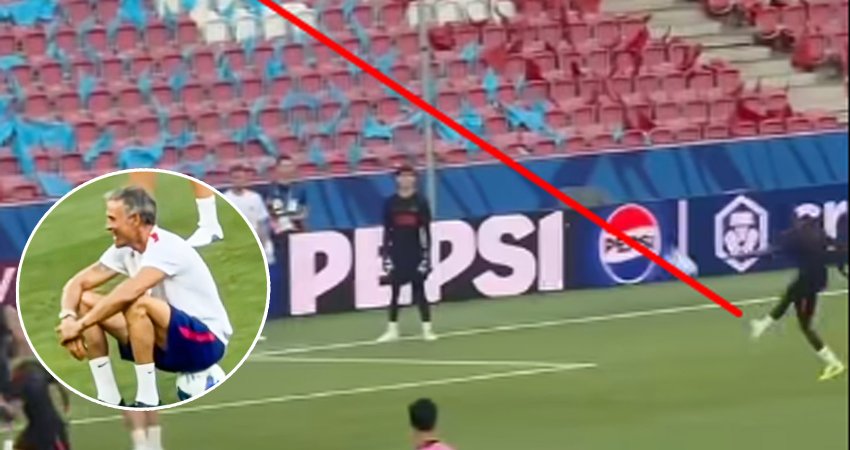 VIDEO: კვარამ დაასვა, დემბელემ მაგრად ააცილა, ლუის ენრიკემ კი ფრაგნს დასცინა - საინტერესო მომენტი ვარჯიშზე