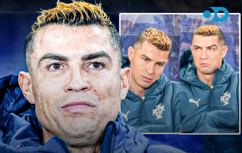 VIDEO: კრიშტიანუ რონალდუს რეაქცია, როცა სათადარიგო სკამზე დასვეს