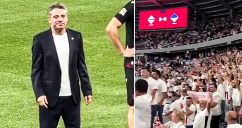 VIDEO: ქომაგების მიმართვა რამაზ სვანაძეს მატჩის შემდეგ: "ჩვენ ორი ევროპის ჩემპიონატი გამოვიარეთ ერთად..."