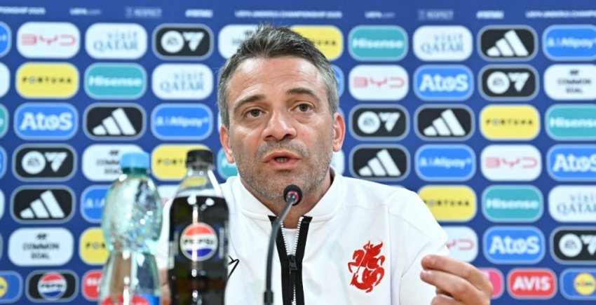 რამაზ სვანაძის პრესკონფერენცია უკრაინასთან მატჩის შემდეგ